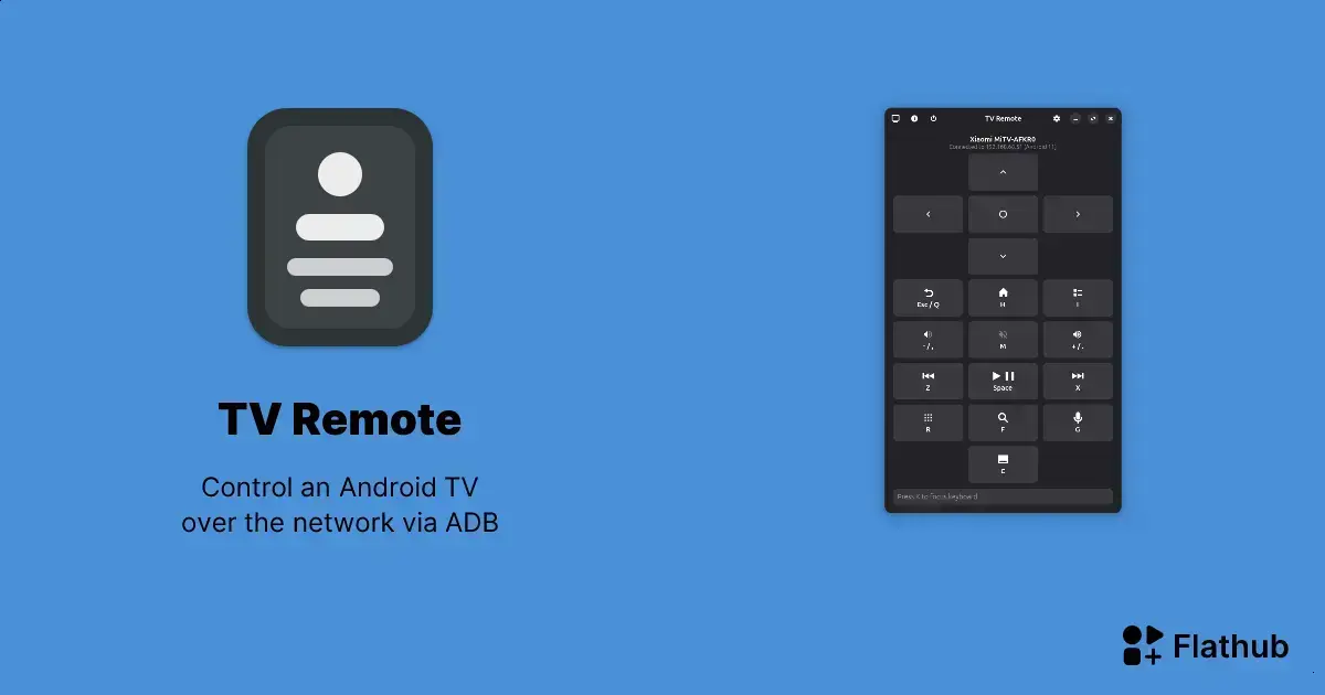 Controle sua Android TV no Linux de forma prática com o app TV Remote via ADB